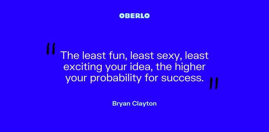 Bryan Clayton on success from an idea