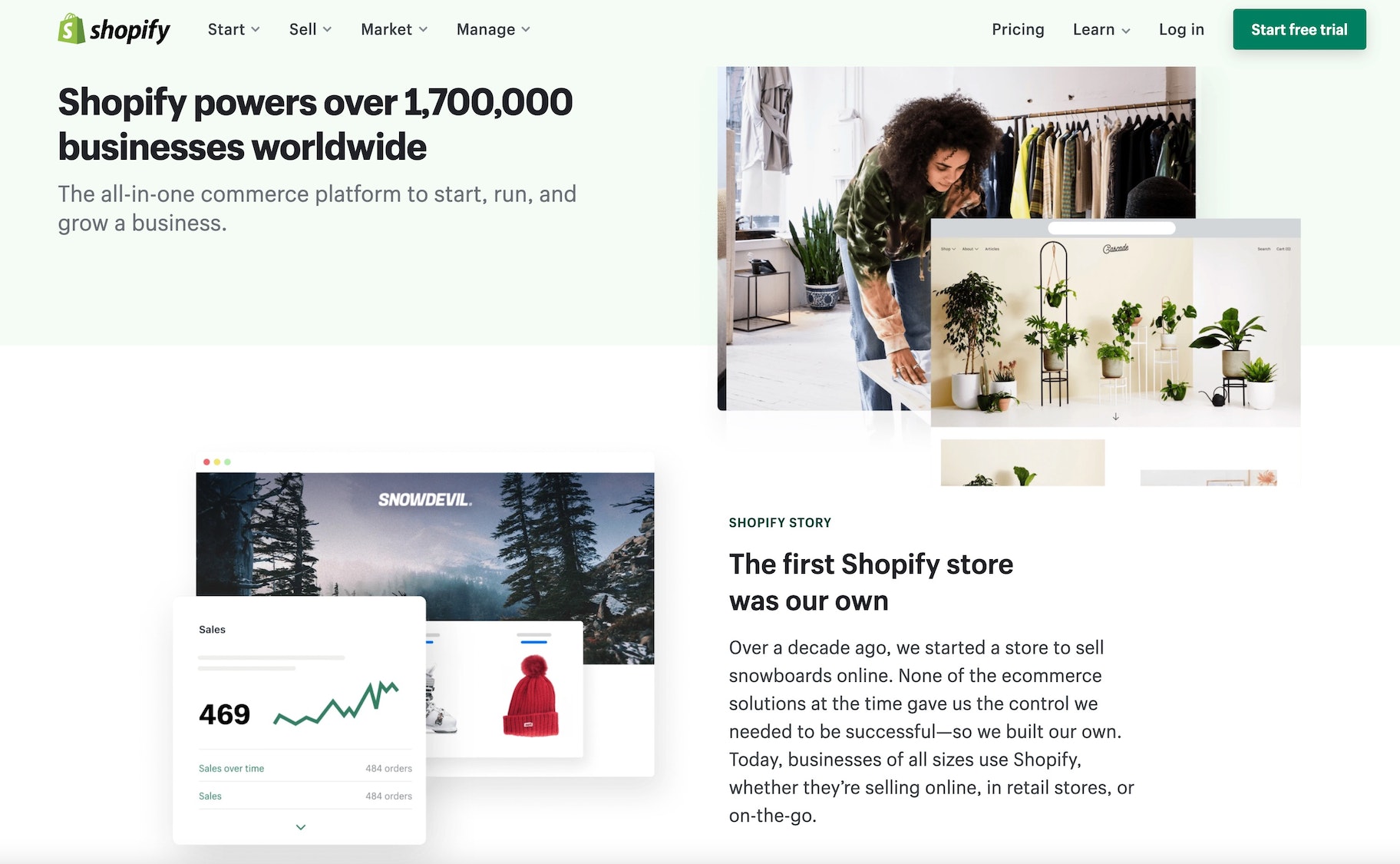 shopify about us