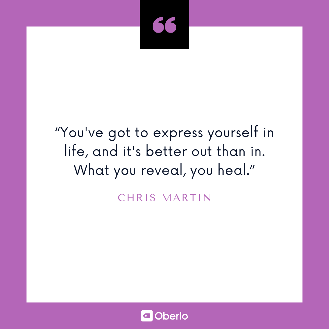 Improve Yourself Quote: Chris Martin
