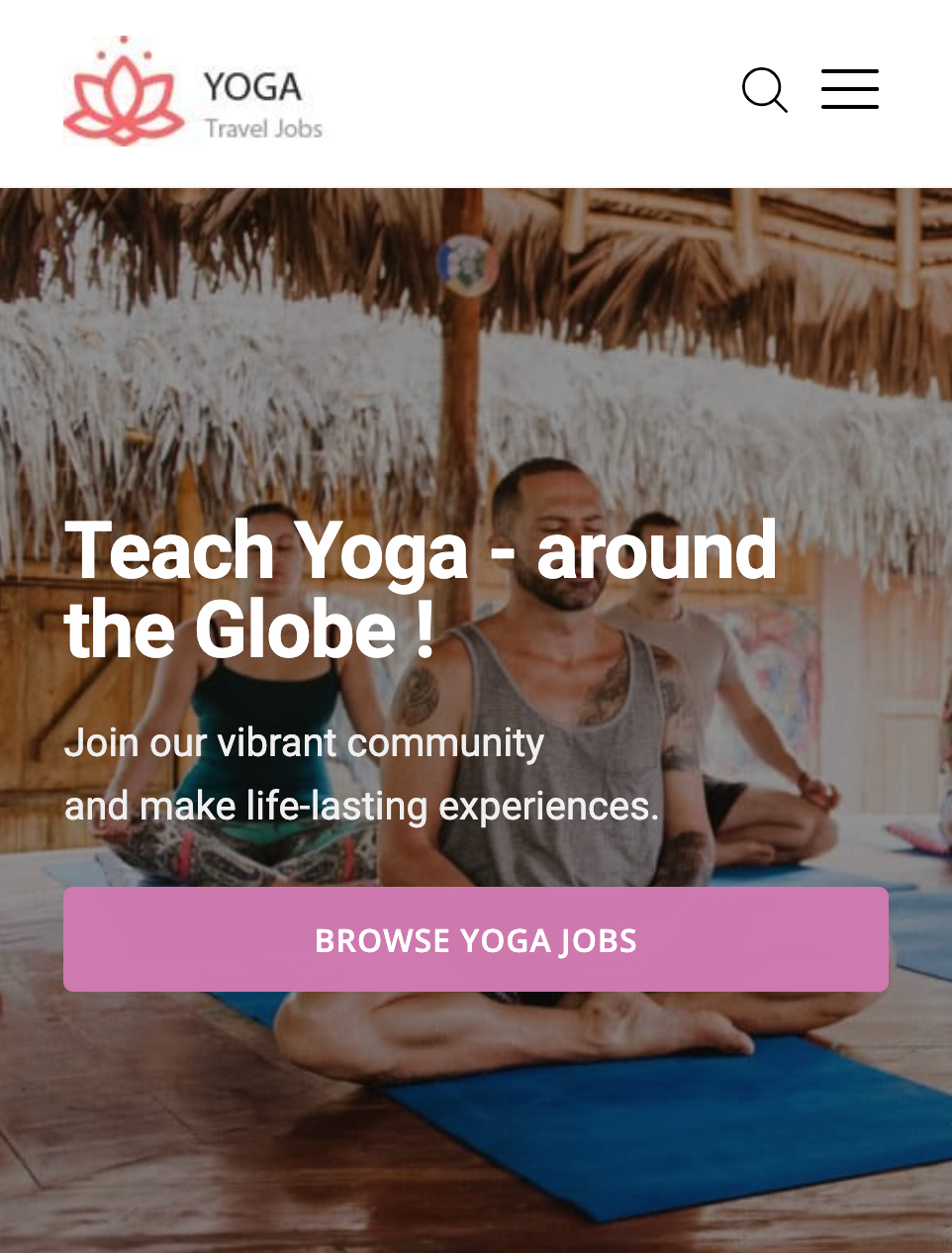 Yoga Travel Jobs