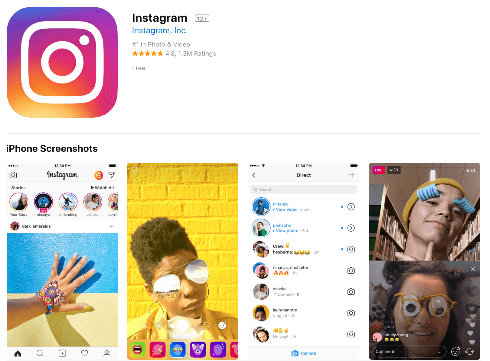 Instagram Photo Editing App