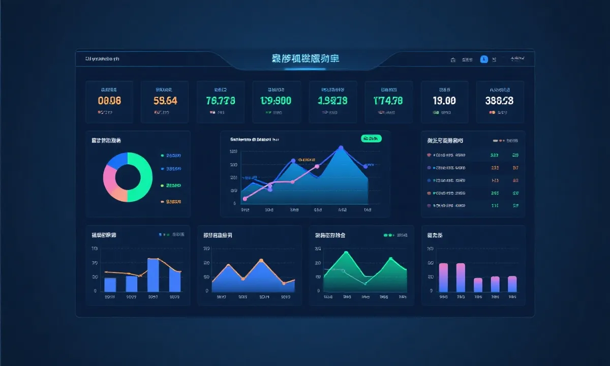 数据仪表盘与走势统计